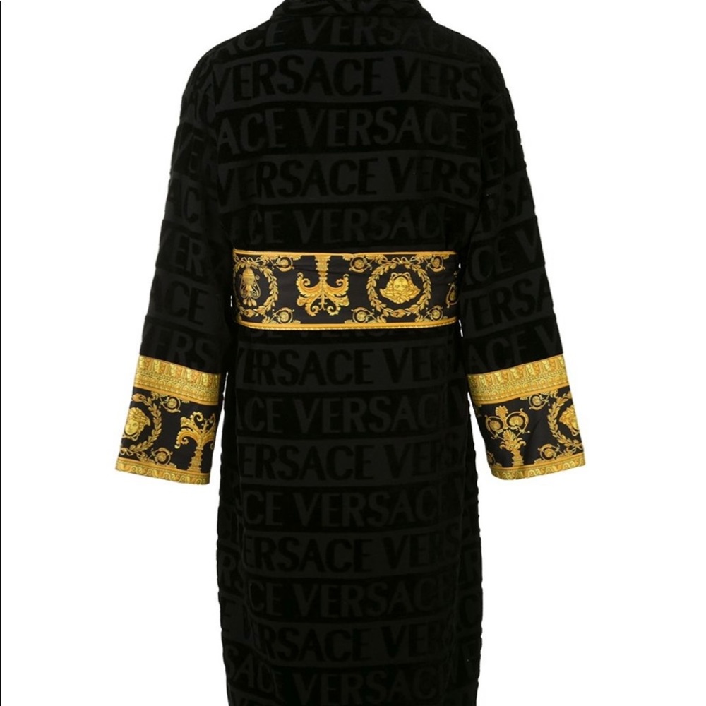 Versace robe Gold & Black Unisex